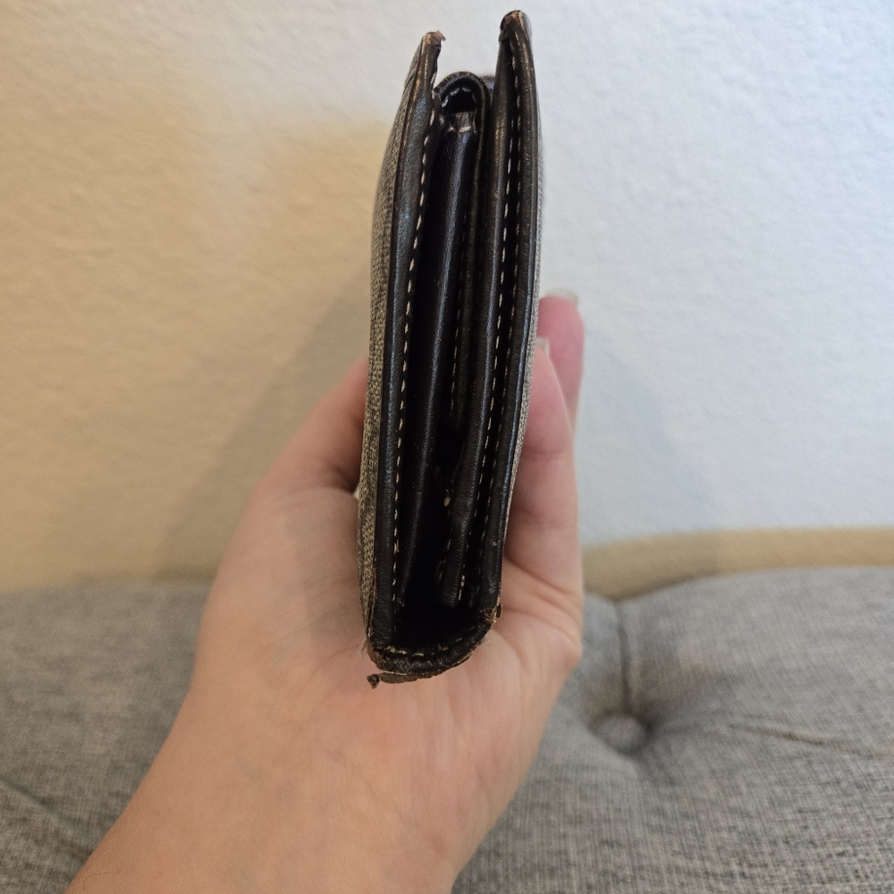Gucci Monogram Long Stripe Wallet, Coated Canvas And Leather - Picture 6 of 16